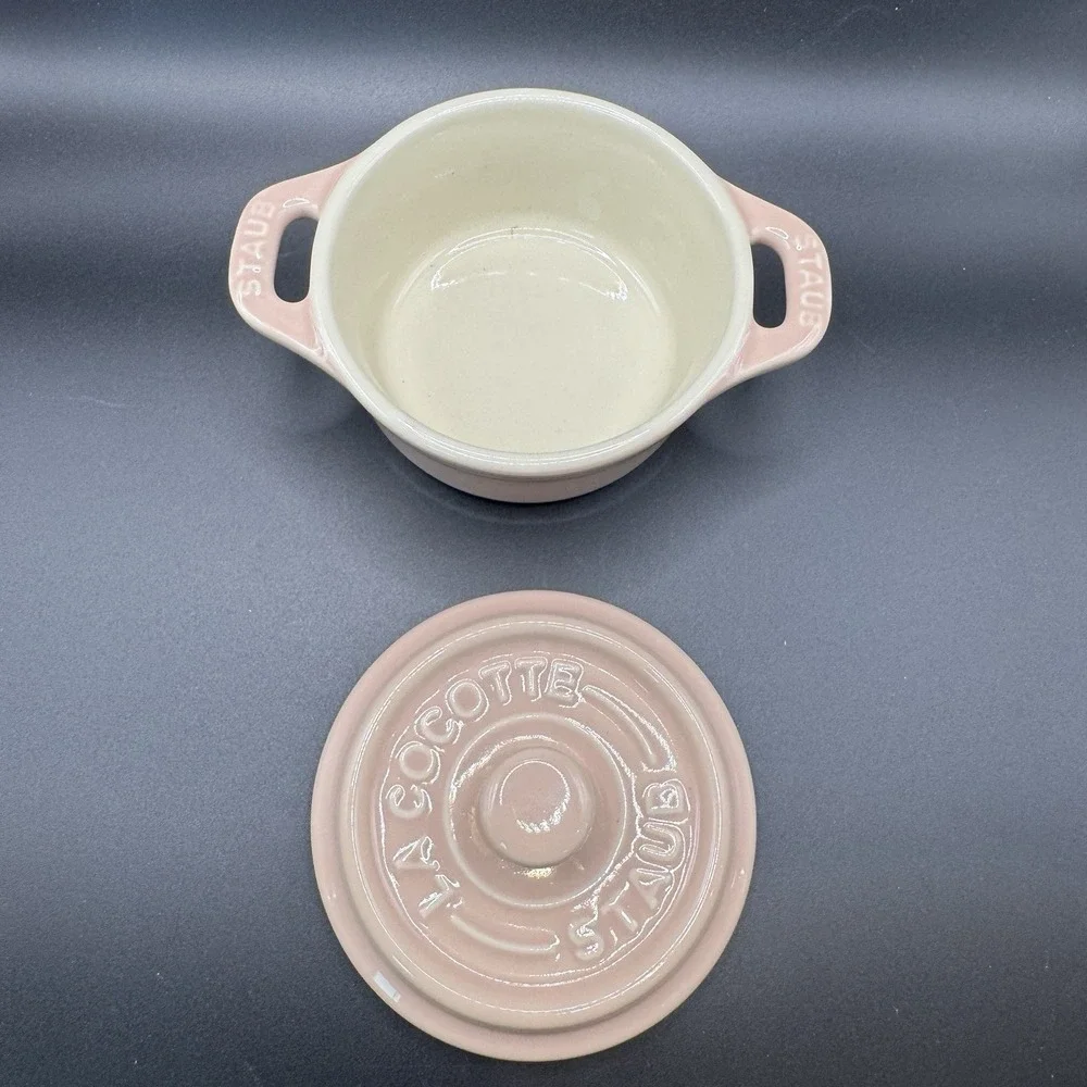 Staub Mini Ceramic La Cocotte Light Pink 0.2L/0.25Qt 10cm/4.0